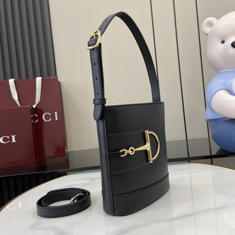 Gucci 73 Mini Bucket Bag Black 833665