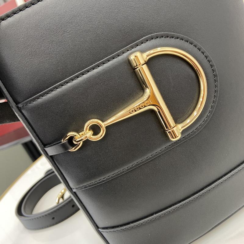 Gucci 73 Mini Bucket Bag Black 833665