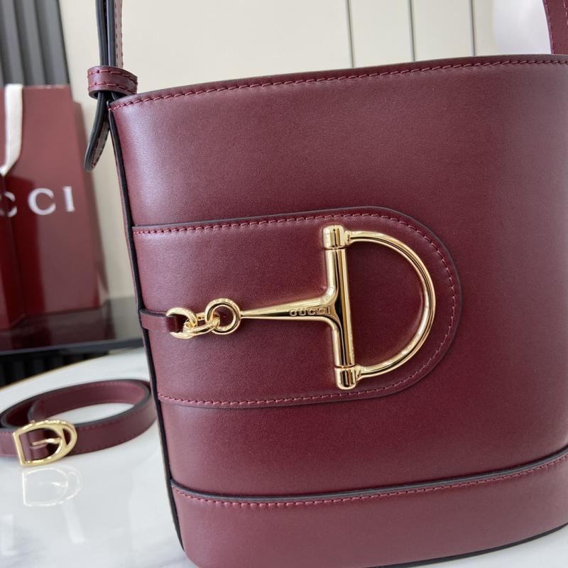 Gucci 73 Mini Bucket Bag Red 833665