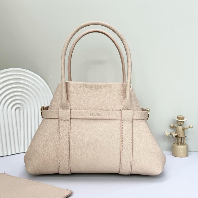 Loro Piana Ghiera Shopper Small Cream FAO7473