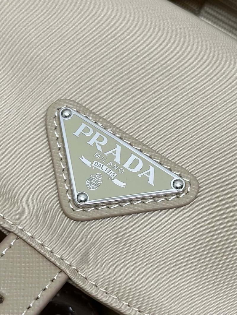 Prada Re-Nylon medium backpack Beige 1BZ811