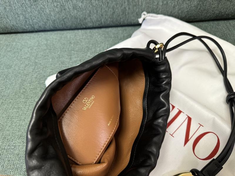 Valentino Mini Bucket Bag Black V0501S