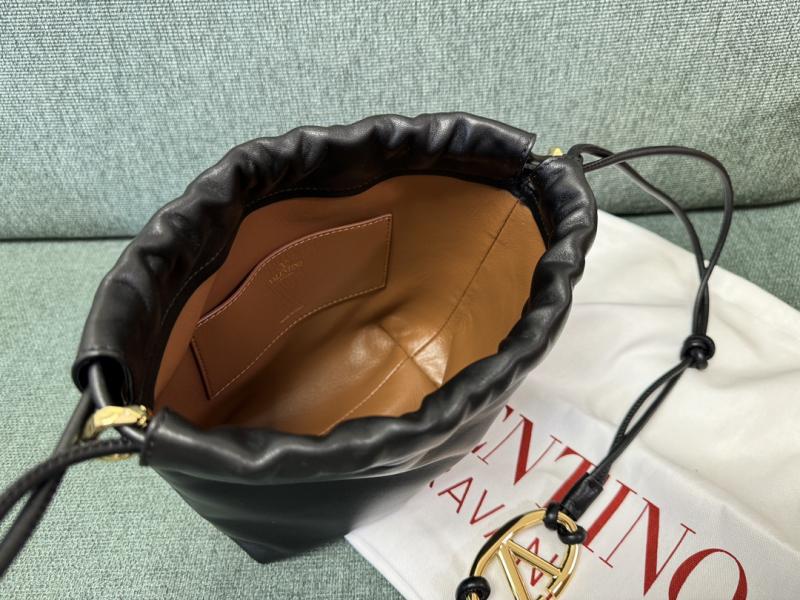 Valentino Mini Bucket Bag Black V0501S