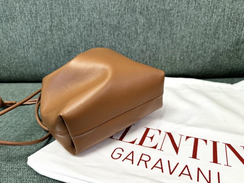 Valentino Mini Bucket Bag Camel V0501S