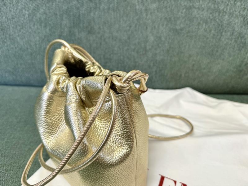 Valentino Mini Bucket Bag Gold V0501S