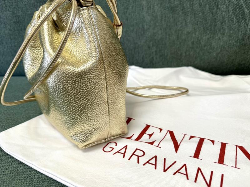 Valentino Mini Bucket Bag Gold V0501S