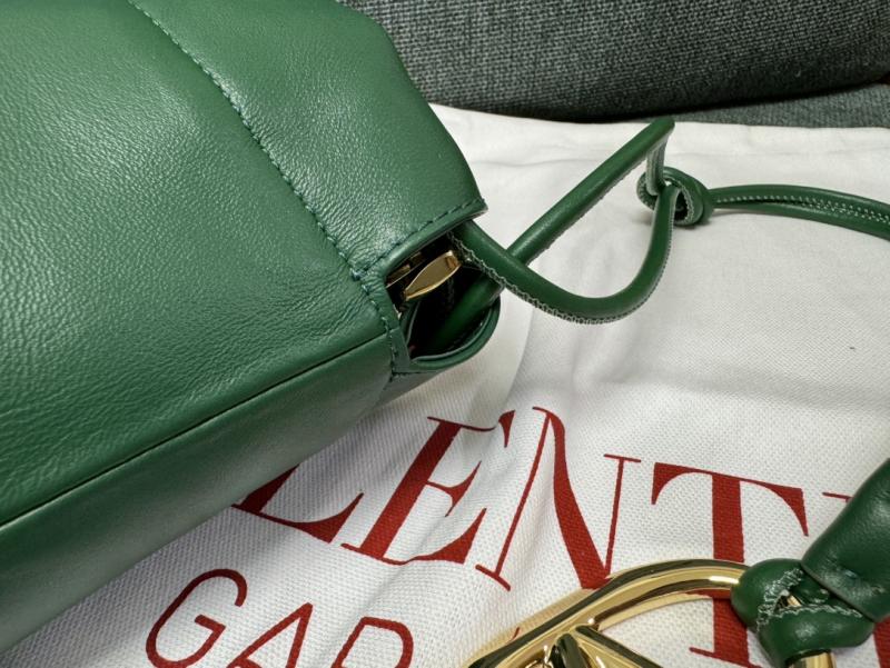 Valentino Mini Bucket Bag Green V0501S