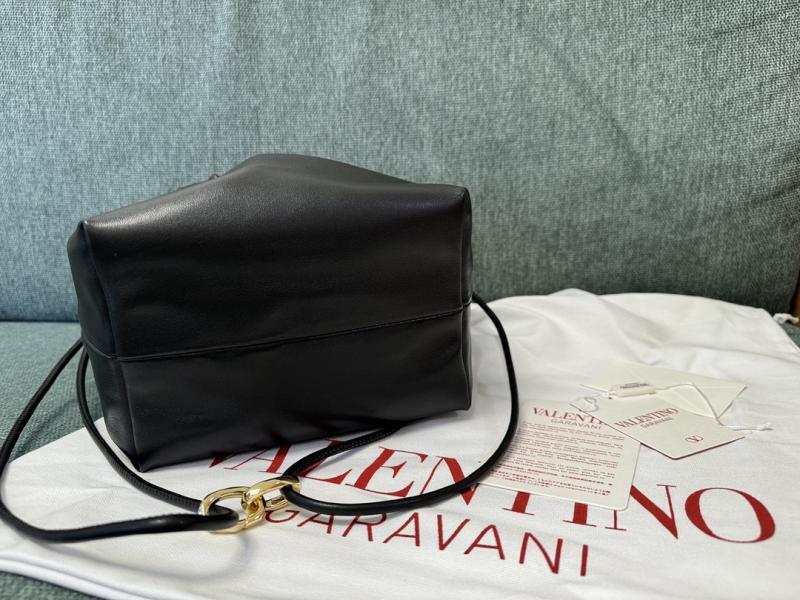 Valentino Small Bucket Bag Black V0501L