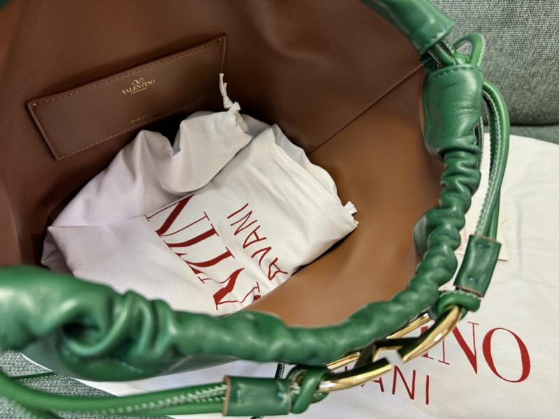 Valentino Small Bucket Bag Green V0501L