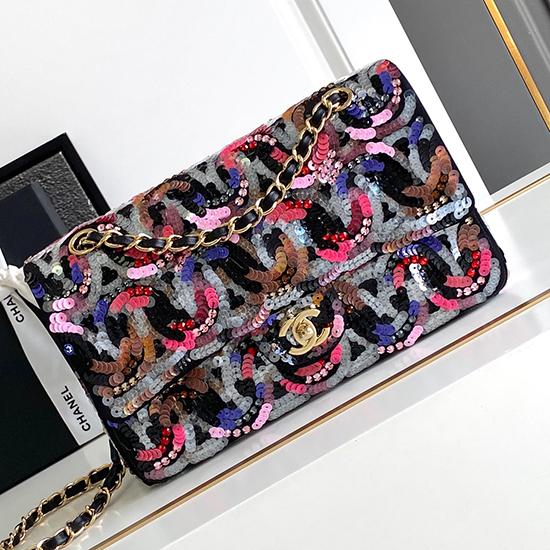 Chanel Sequins Medium Flap Evening Bag AS70202 Chanel Sequins Medium Flap Evening Bag AS70202
