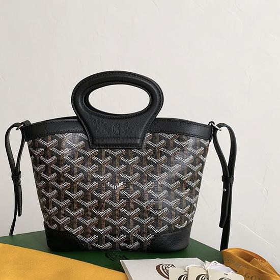 Goyard Beluga Mini Bag Black G6045 Goyard Beluga Mini Bag Black G6045
