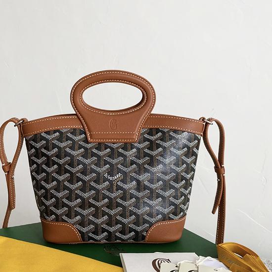 Goyard Beluga Mini Bag Brown G6045 Goyard Beluga Mini Bag Brown G6045