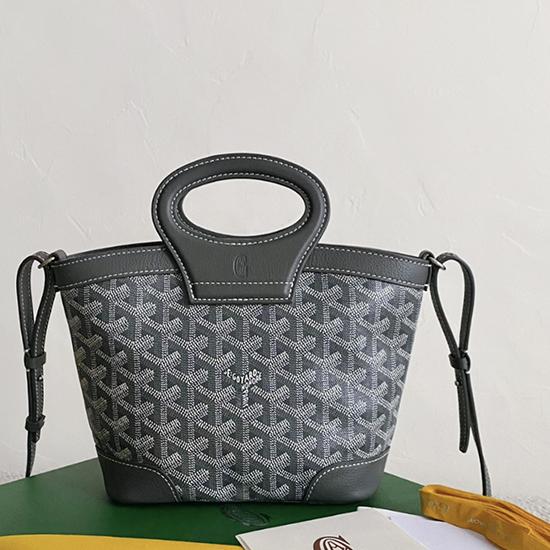 Goyard Beluga Mini Bag Grey G6045 Goyard Beluga Mini Bag Grey G6045