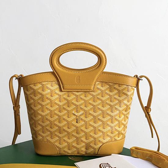 Goyard Beluga Mini Bag Yellow G6045 Goyard Beluga Mini Bag Yellow G6045