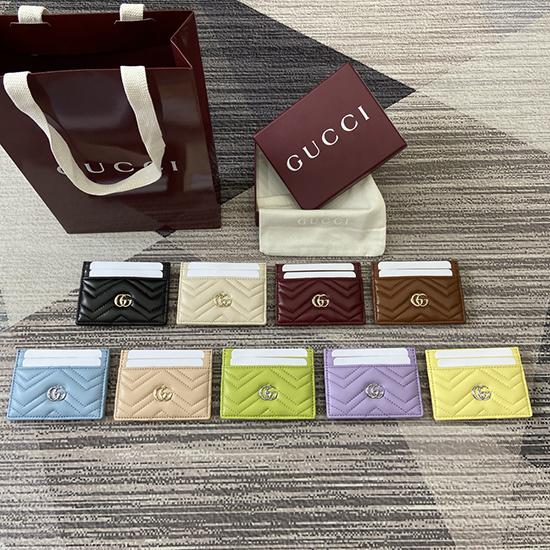Gucci GG Marmont card case 443127 Gucci GG Marmont card case 443127