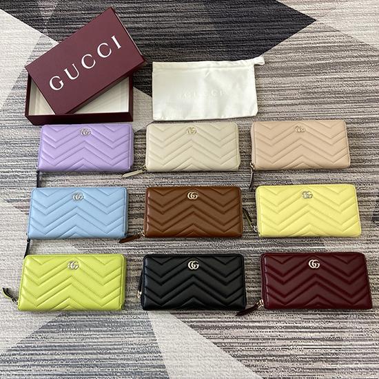 Gucci GG Marmont zip around wallet 837758 Gucci GG Marmont zip around wallet 837758