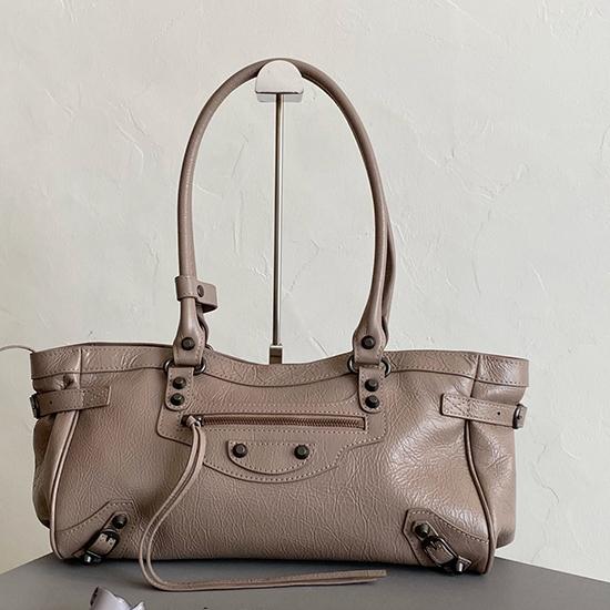 Balenciaga East-west Le City Bag Sesame 845704 Balenciaga East-west Le City Bag Sesame 845704